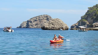SEA KAYAK TRIPS - Exploring the surroundings of Sóller from the Sea